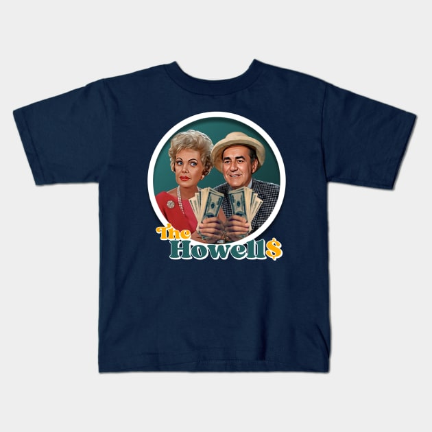 Gilligan's Island - The Howells Kids T-Shirt by Zbornak Designs